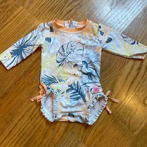 Ruffle Butts 3-6 month bathing suit